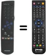 Telecomando equivalente Grundig 7006 DOLBY VNMSCHWARZ