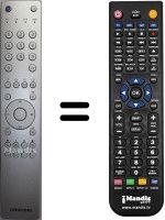 Telecomando equivalente Grundig VISION732-7860