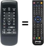 Telecomando equivalente Grundig GV6400HI-FI