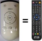 Telecomando equivalente Grundig 720117145400