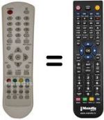 Telecomando equivalente REMCON1070