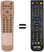 Telecomando equivalente REMCON635