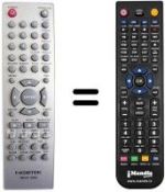 Telecomando equivalente Beko DVD2008