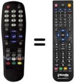 Telecomando equivalente REMCON604