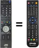 Telecomando equivalente JVC LT-32DE9BU