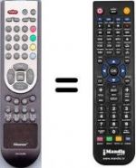 Telecomando equivalente Hisense EN-21636A