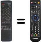 Telecomando equivalente Hitachi 2572281