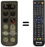 Telecomando equivalente Hitachi HL10421