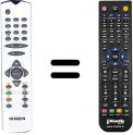 Telecomando equivalente Hitachi VS30018074