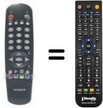 Telecomando equivalente Hitachi X100063