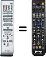 Telecomando equivalente Hitachi VS20349162