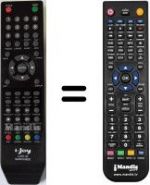 Telecomando equivalente i-Joy ILED32SGB02