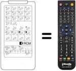 Telecomando equivalente REMCON1179