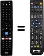 Telecomando equivalente JVC RM-C3401A