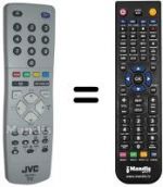 Telecomando equivalente JVC RM-C1514