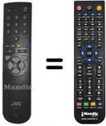 Telecomando equivalente JVC RM-C501C