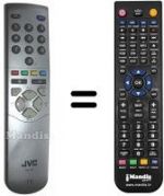 Telecomando equivalente JVC RM-C53-1C