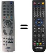 Telecomando equivalente JVC LT-32DY8ZG