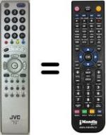 Telecomando equivalente JVC LT32R70SUT