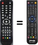 Telecomando equivalente United UTV14X83DUT
