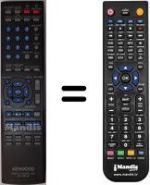 Telecomando equivalente Kenwood RCR0518