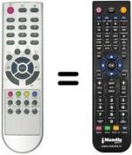 Telecomando equivalente Amstrad LCT1725