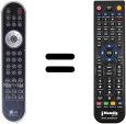 Telecomando equivalente LG 6710T00003B