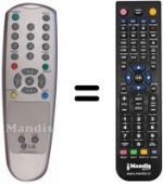 Telecomando equivalente LG 6710V00044H