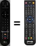 Telecomando equivalente LG AKB30377808