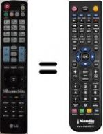 Telecomando equivalente LG AKB72914029
