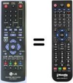 Telecomando equivalente LG BD650