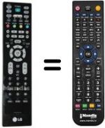 Telecomando equivalente LG MKJ32022806