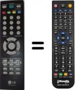 Telecomando equivalente LG MKJ33981404