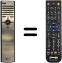 Telecomando equivalente LG RT34FB11RB
