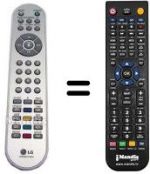 Telecomando equivalente LG RZ15LA66
