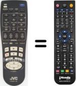 Telecomando equivalente JVC HR-J713