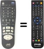Telecomando equivalente JVC HR-J656