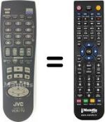 Telecomando equivalente JVC HR-J672