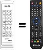 Telecomando equivalente Philips REMCON035