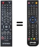Telecomando equivalente REMCON1245