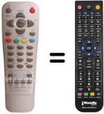 Telecomando equivalente REMCON641