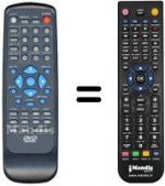 Telecomando equivalente REMCON890