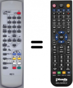 Telecomando equivalente Metz 82TE97100HT