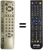 Telecomando equivalente Panasonic TH-42PA20