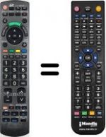 Telecomando equivalente Panasonic TX-L37GW10