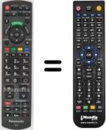 Telecomando equivalente Panasonic TH-42PV60EH