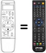 Telecomando equivalente Panasonic REMCON014