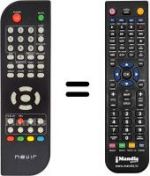 Telecomando equivalente Nevir NVR2590DUG HD