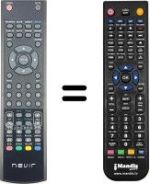 Telecomando equivalente Nevir NVR7023-TTG-16