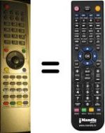 Telecomando equivalente NordMende N4204PD